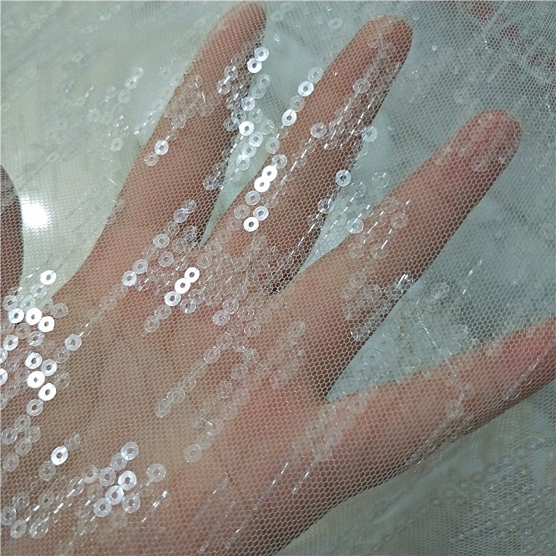 Tulle Embroidery Fabric for We - Embroidery Net Dress reseña y precio