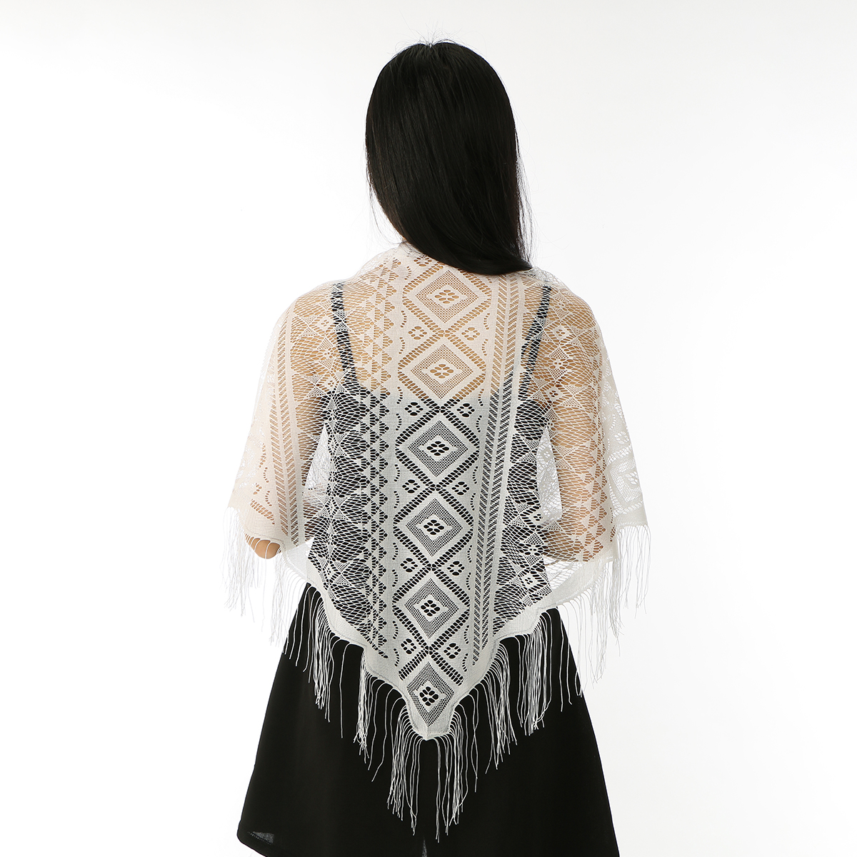 Fashion Lace Embroidery Triang - Embroidery Hijab reseña y precio