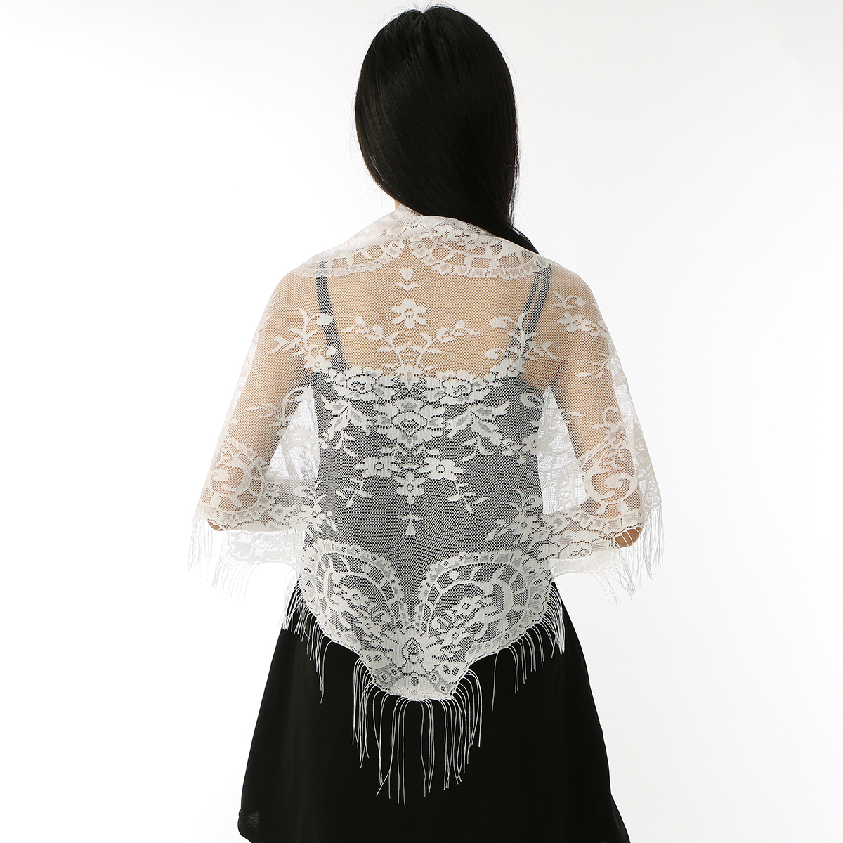 Fashion Lace Embroidery Triang - Embroidery Hijab reseña y precio