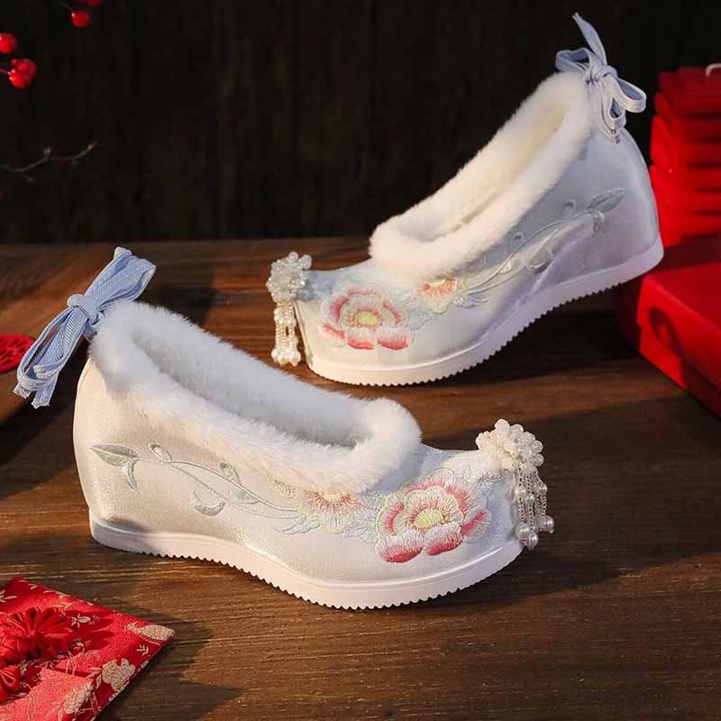 Women`s Plus Size 41# Hanfu Em - Embroidery Shoes reseña y precio
