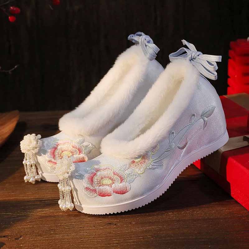 Women`s Plus Size 41# Hanfu Em - Embroidery Shoes reseña y precio