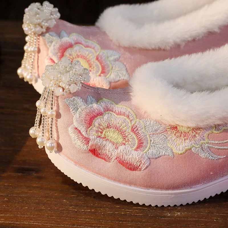 Women`s Plus Size 41# Hanfu Em - Embroidery Shoes reseña y precio