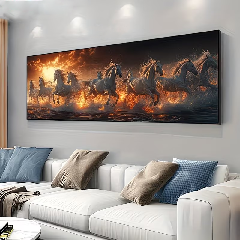 Magnificent Landscape DIY Diam - Embroidery Running Stitch reseña y precio