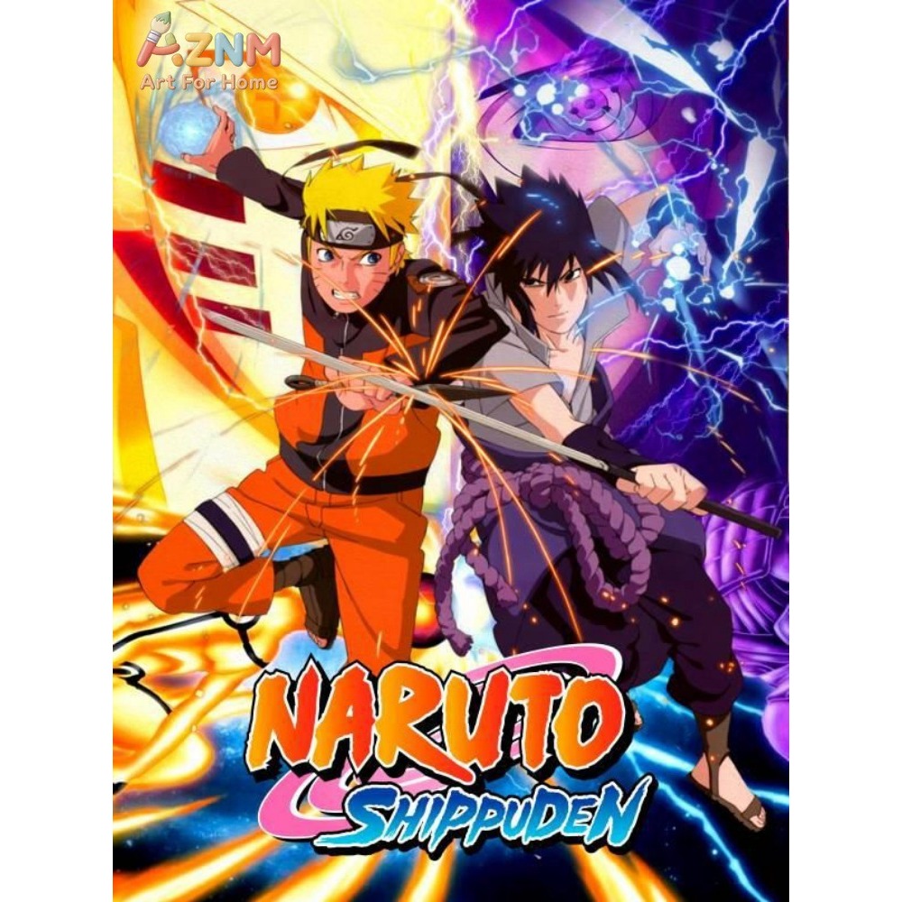 Frameless 1pc Naruto Class Sev - Embroidery Painting reseña y precio