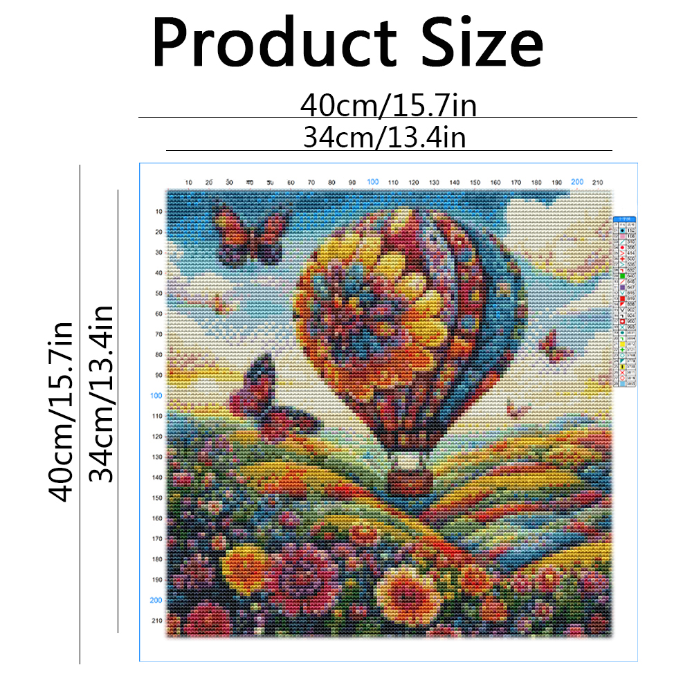 Set For Cross Embroidery Hot A - Embroidery Guide Paper reseña y precio