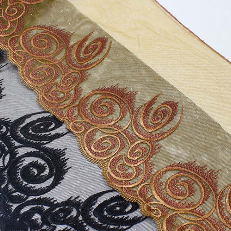 28Yards Embroidery Lace Fabric - Embroidery Yellow Dress reseña y precio