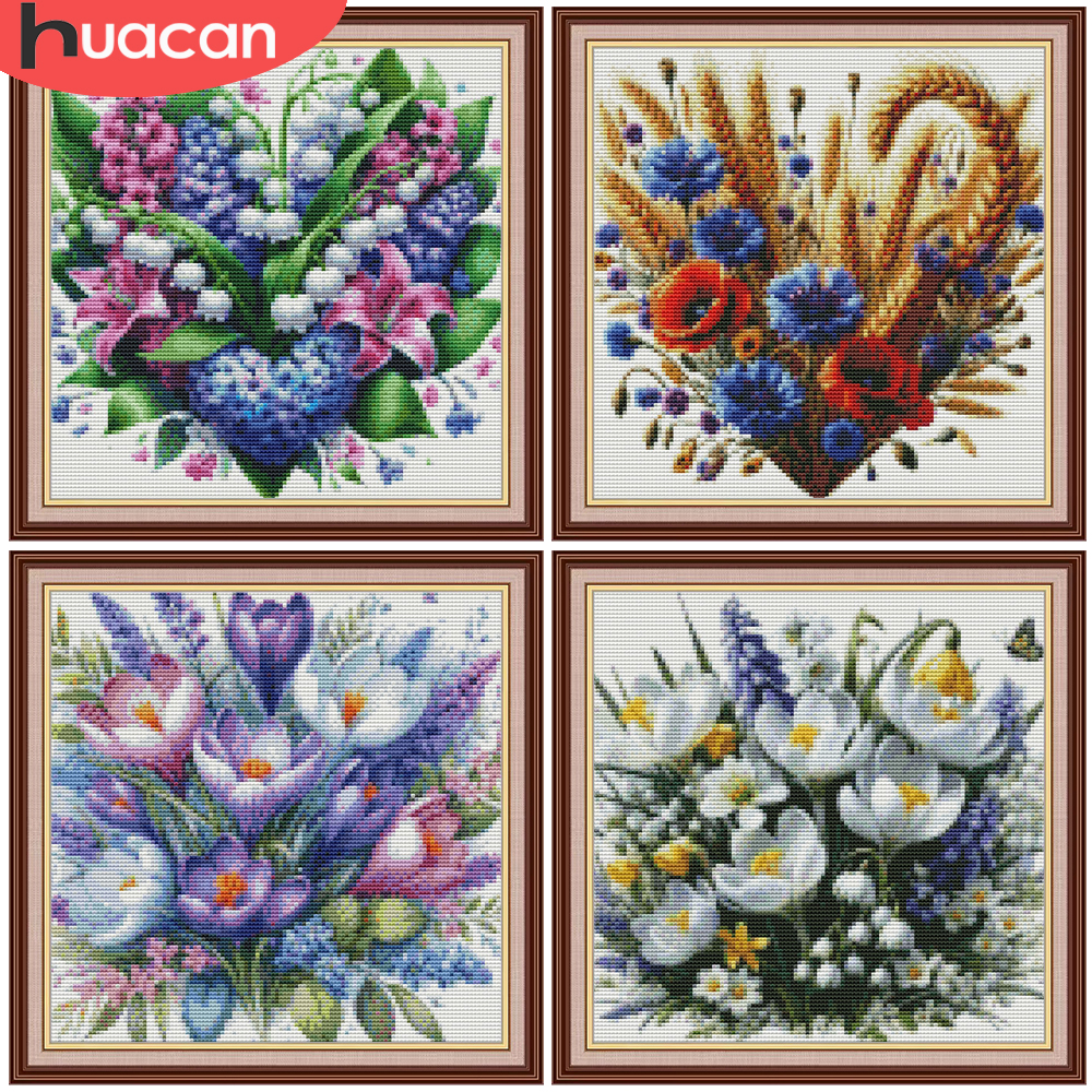 HUACAN 11CT Cross Point Embroi - Embroidery Guide Paper reseña y precio