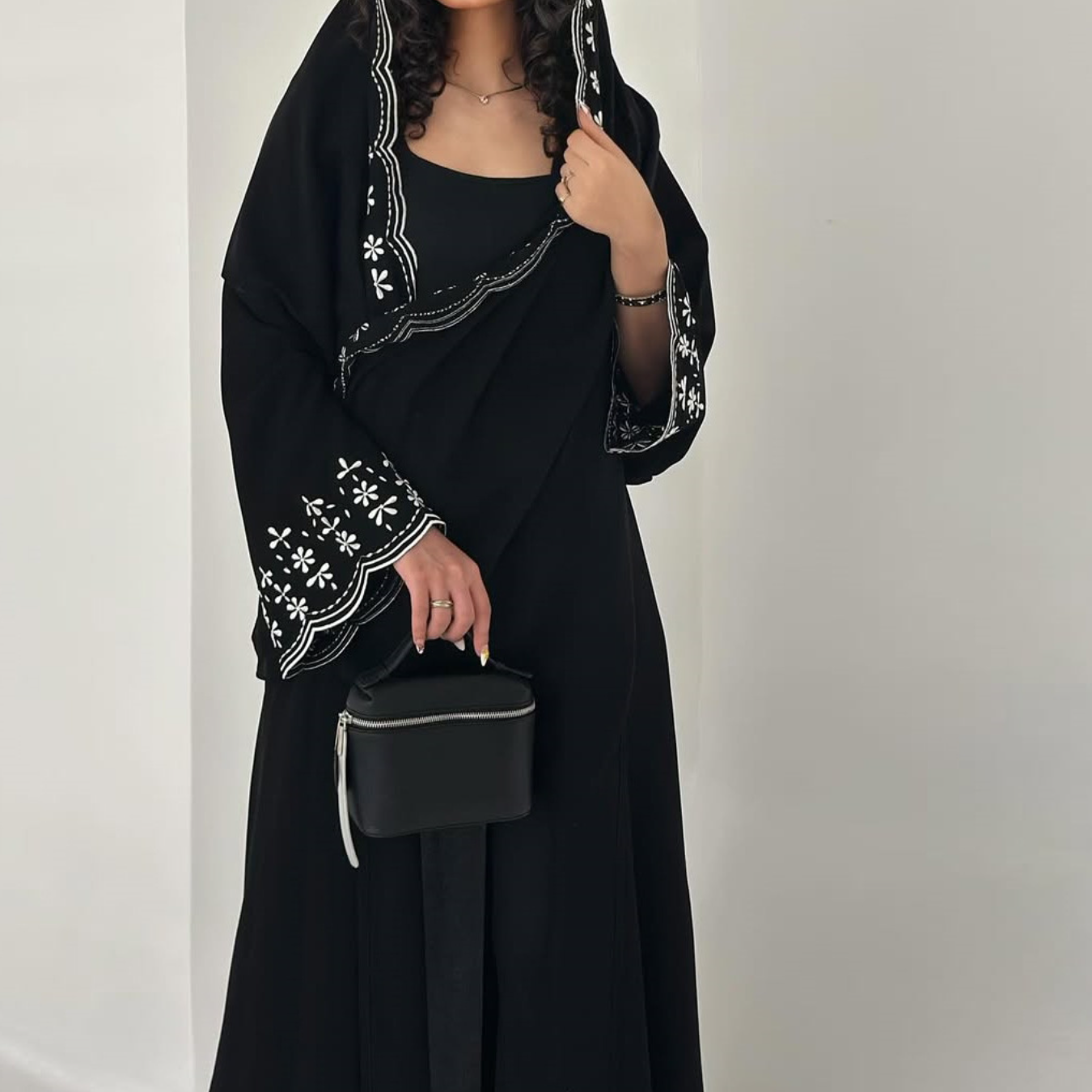 Ramadan Embroidery Cardigan Mo - Embroidery Hijab reseña y precio