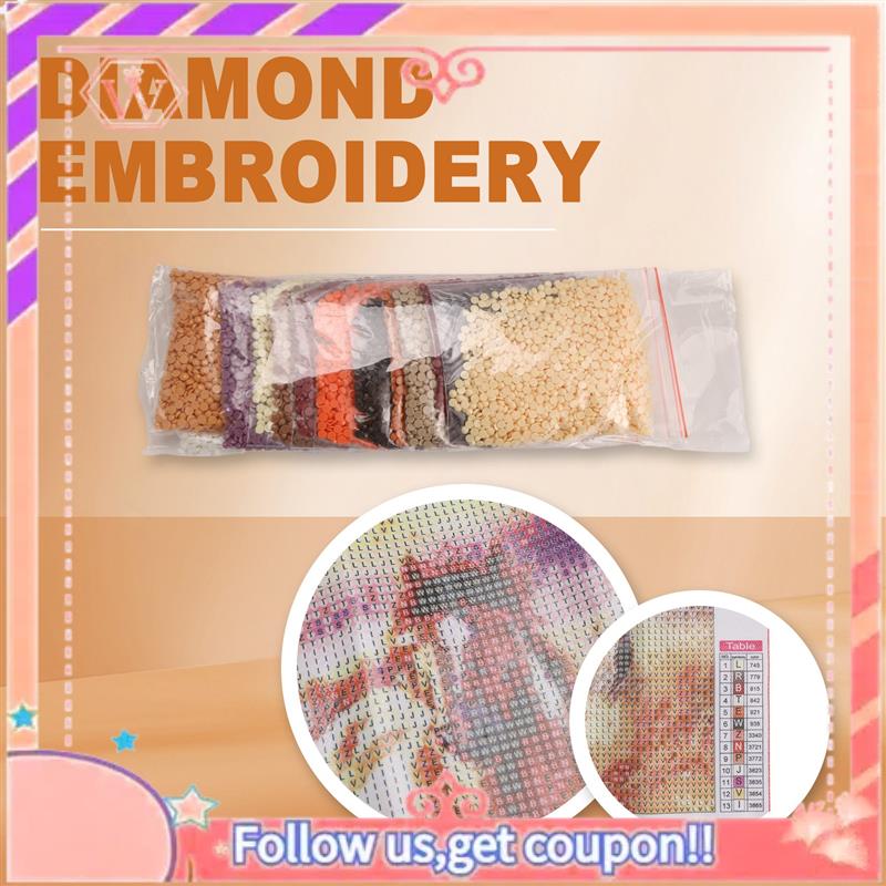 Upgraded Full Drill Square Dia - Embroidery Running Stitch reseña y precio