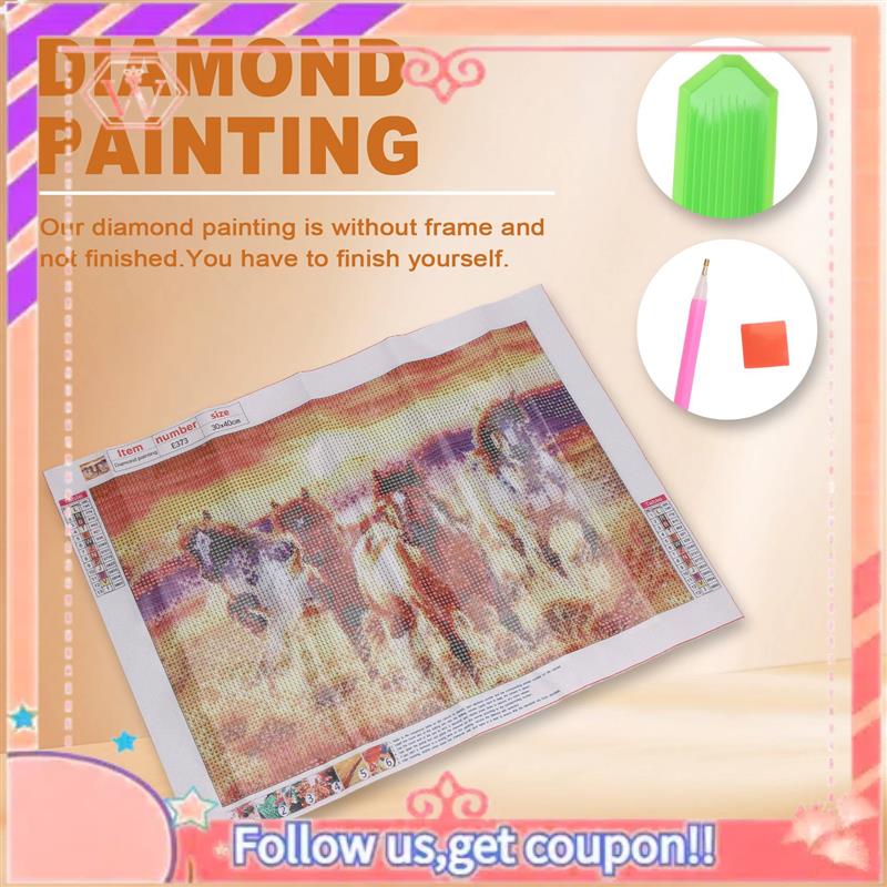 Upgraded Full Drill Square Dia - Embroidery Running Stitch reseña y precio