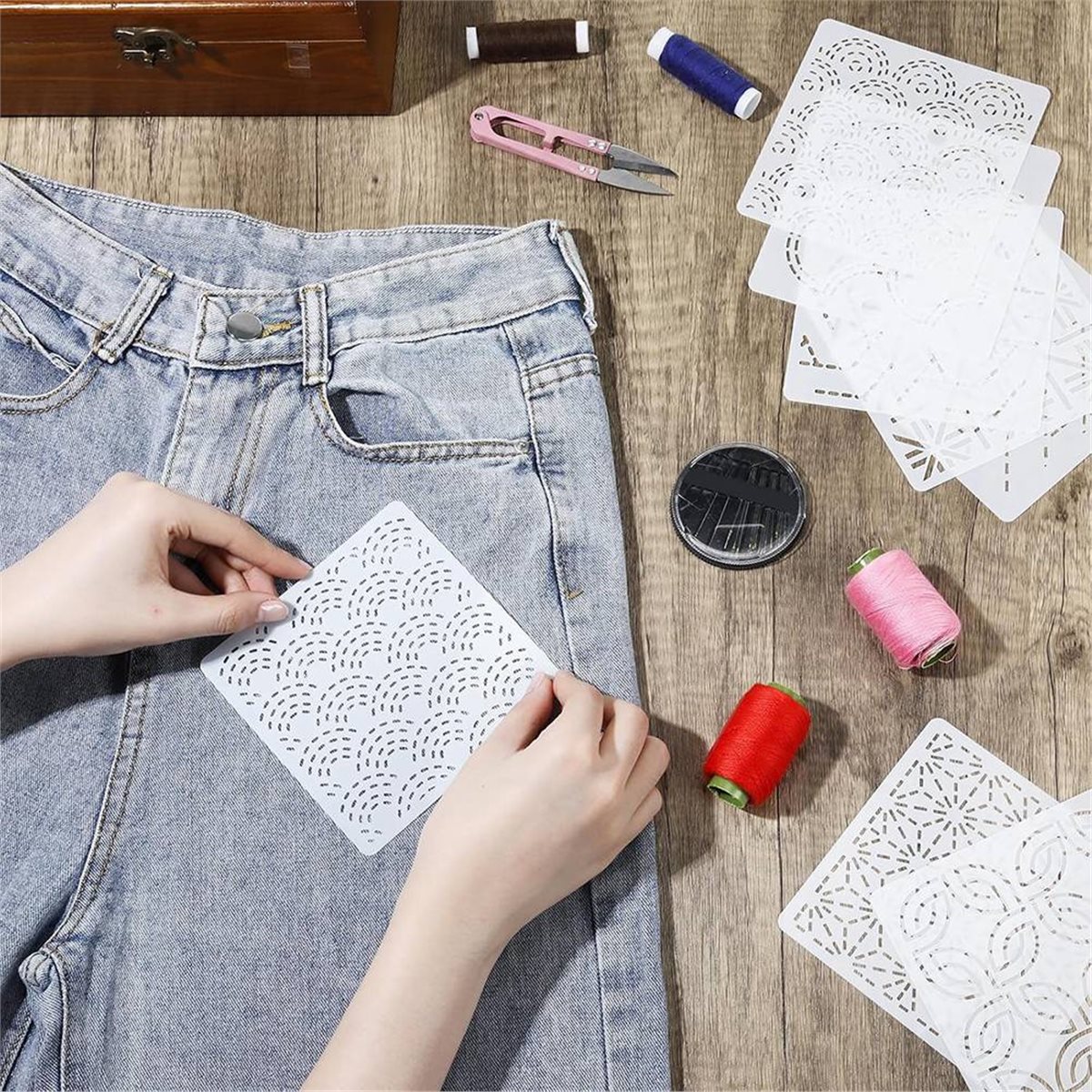New Supplies 30 Pcs Spike Temp - Embroidery X Pattern reseña y precio