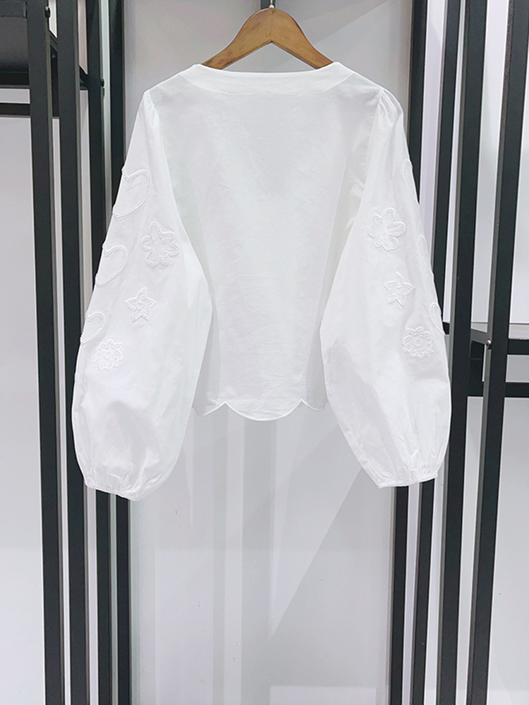  Spring Summer White Beaded He - Embroidery Premium reseña y precio