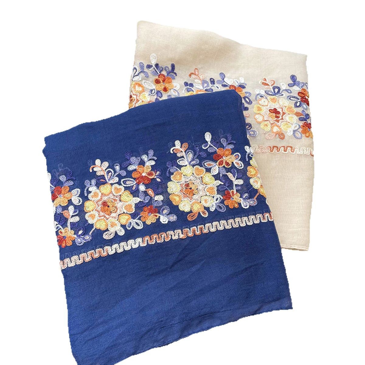 2025 New Soft Cotton Hijab Sca - Embroidery Hijab reseña y precio