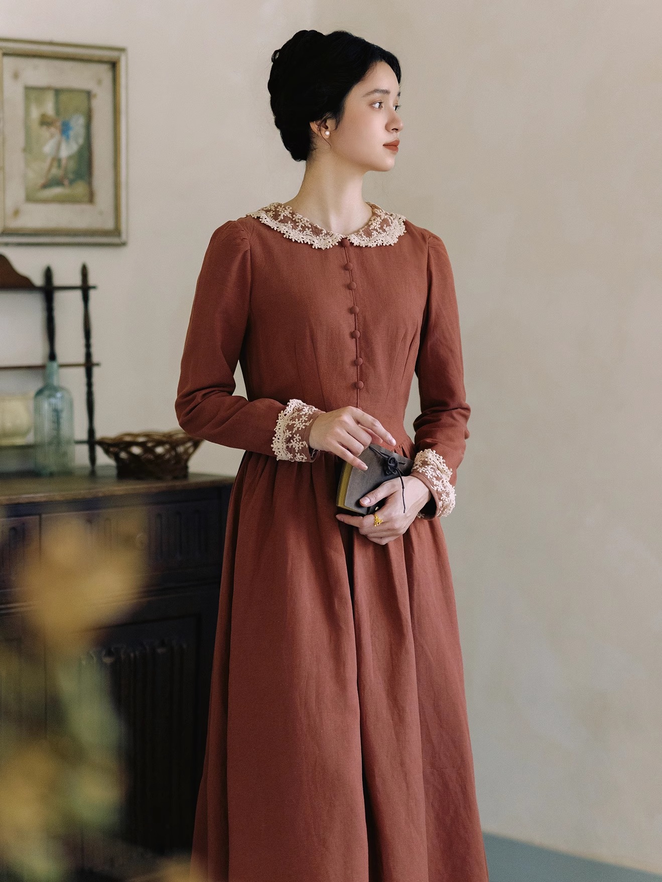 TIYIHAILEY Spring Autumn Women - Embroidery Lace reseña y precio