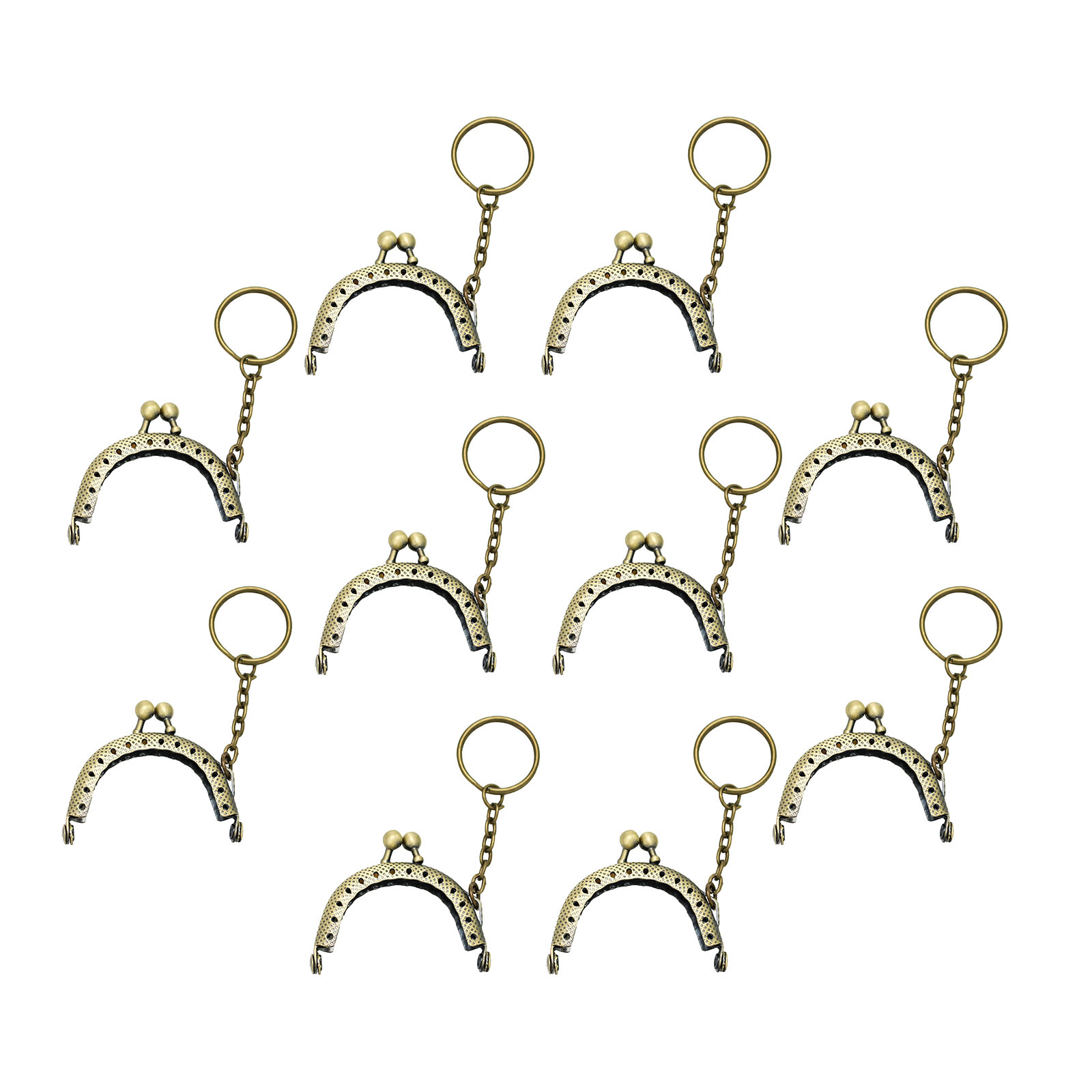 10 Pieces Bag Kiss Clasp Lock  - Embroidery Wallet reseña y precio