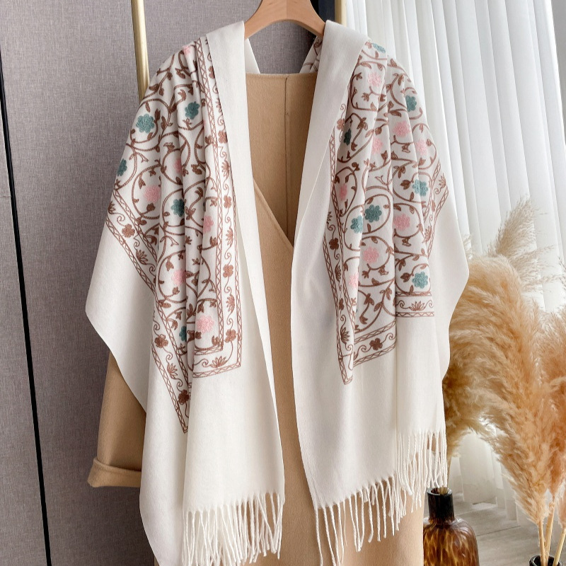 2025 New Embroidery Cashmere S - Embroidery Hijab reseña y precio