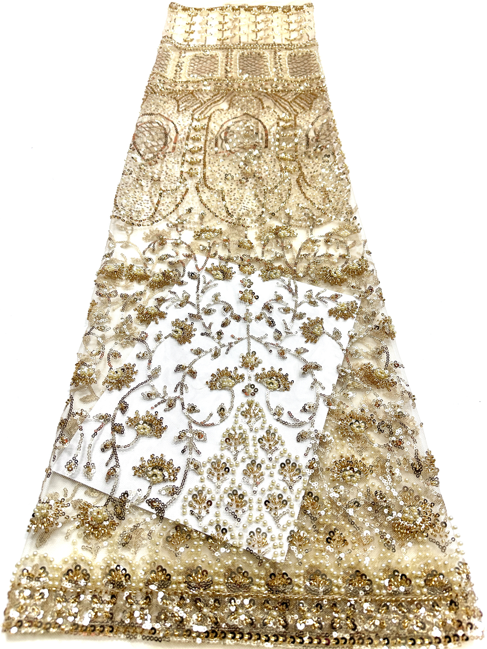 Luxury African Sequins Green B - Embroidery Net Dress reseña y precio