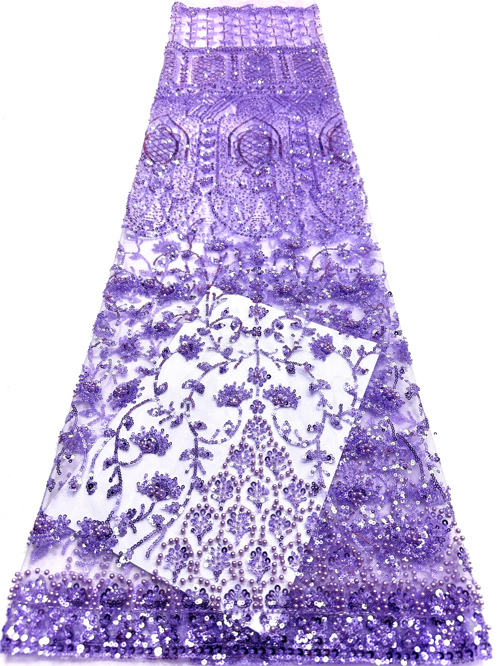Luxury African Sequins Green B - Embroidery Net Dress reseña y precio