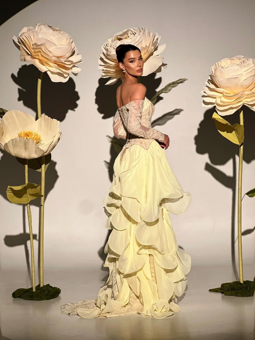 Exquisite Butter Yellow Prom D - Embroidery Yellow Dress reseña y precio