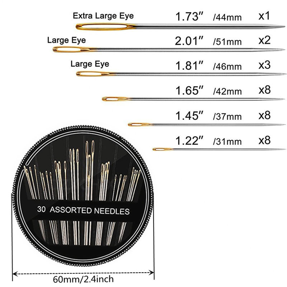 30PCS/Set Premium Stainless St - Embroidery Premium reseña y precio
