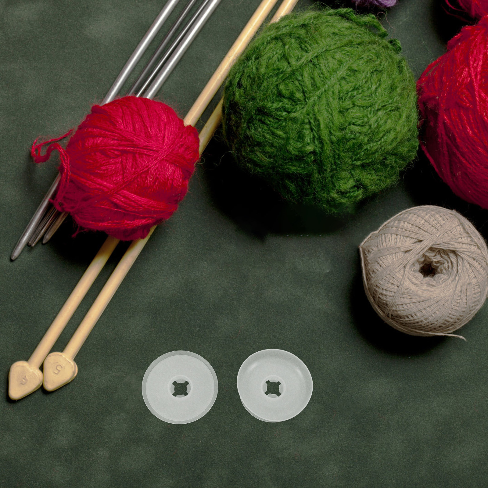 10Pcs Empty Bobbins for Thread - Embroidery Thread Yarn reseña y precio