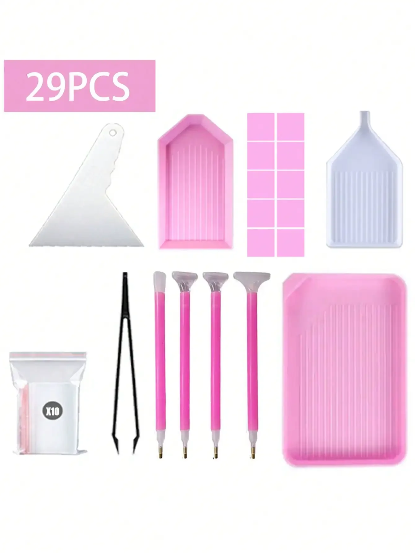 12/18/29/37/45/56PCS DIY Diamo - Embroidery Painting reseña y precio