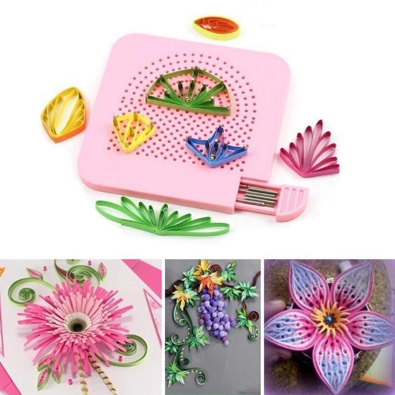 Handmade Paper Folding Craftin - Embroidery Guide Paper reseña y precio