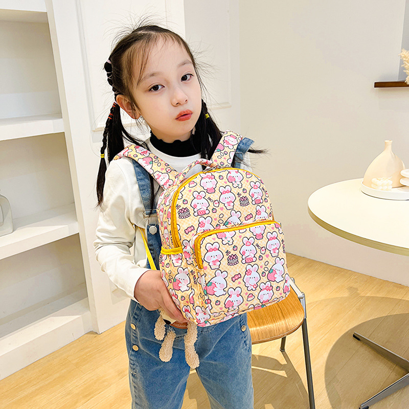 2023 New Children's Backpack C - Embroidery Rabbit reseña y precio