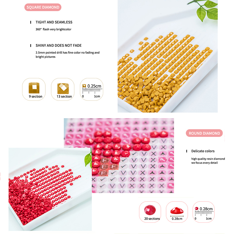 Frameless, Diamond Painting Dr - Embroidery Flower reseña y precio