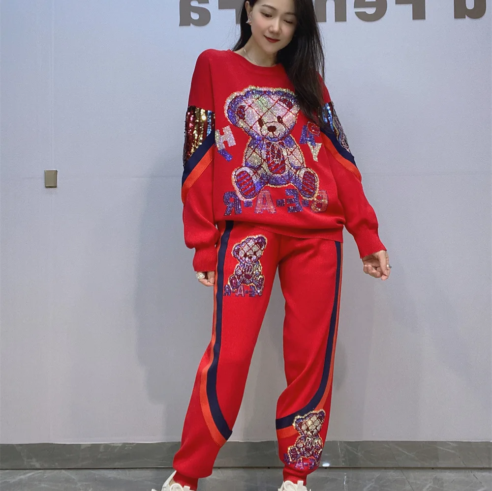 Cartoon Bear Diamonds 2 Piece  - Embroidery X Pattern reseña y precio