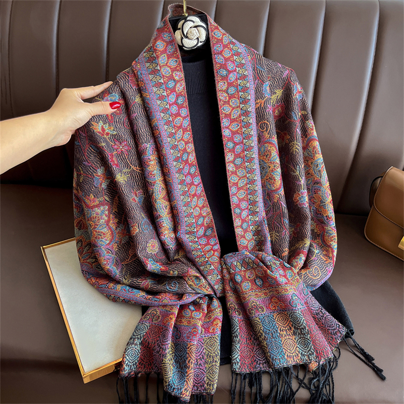 Luxury Embroidery Cashmere Win - Embroidery Hijab reseña y precio