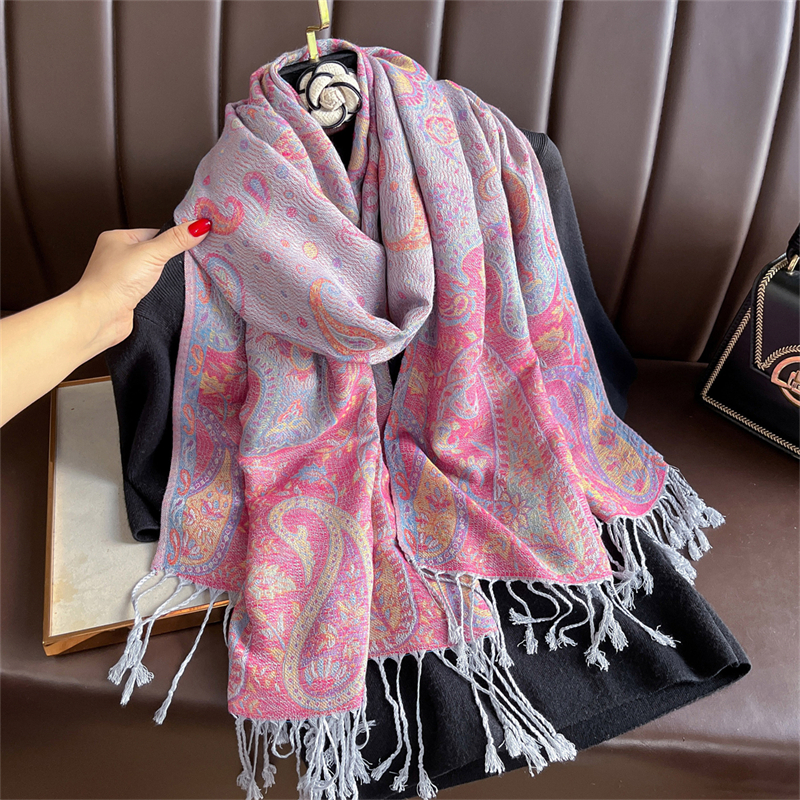 Luxury Embroidery Cashmere Win - Embroidery Hijab reseña y precio