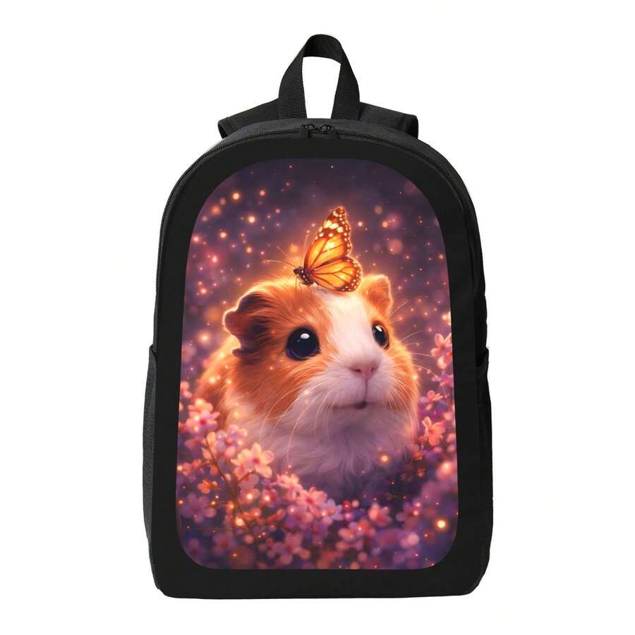 Guinea Pig Print Backpack Styl - Embroidery Print reseña y precio