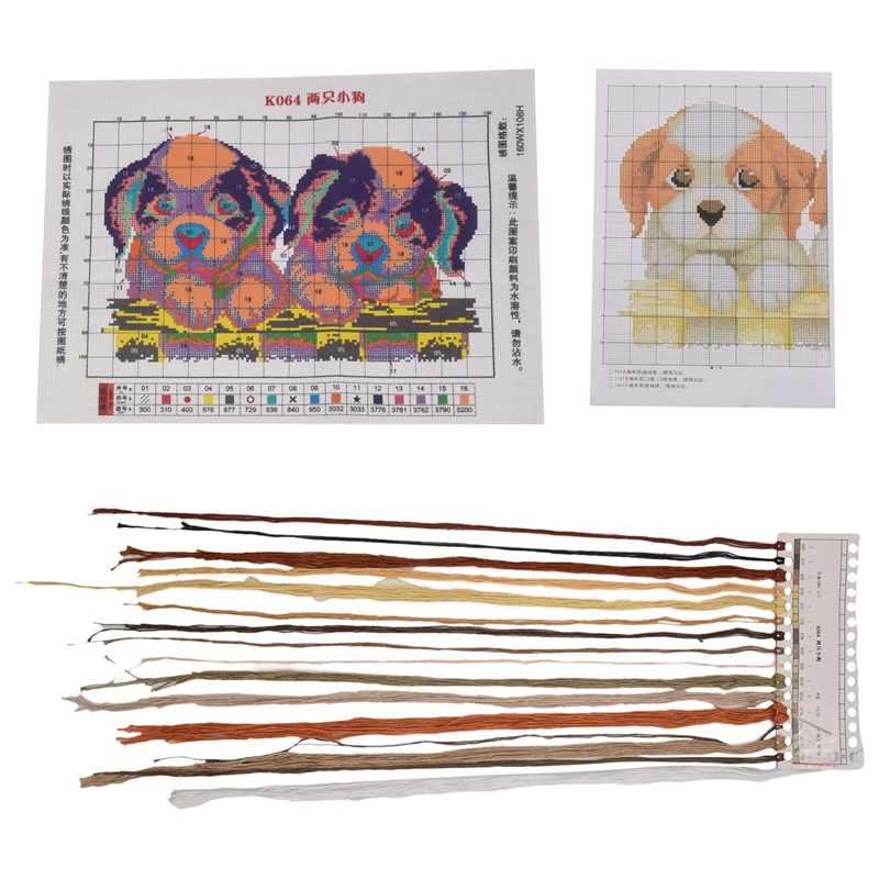 DIY Hand Knitting Print Set Em - Embroidery Print reseña y precio