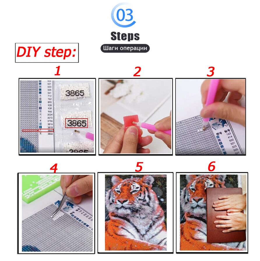 DIY Diamond Painting Modern An - Embroidery Running Stitch reseña y precio