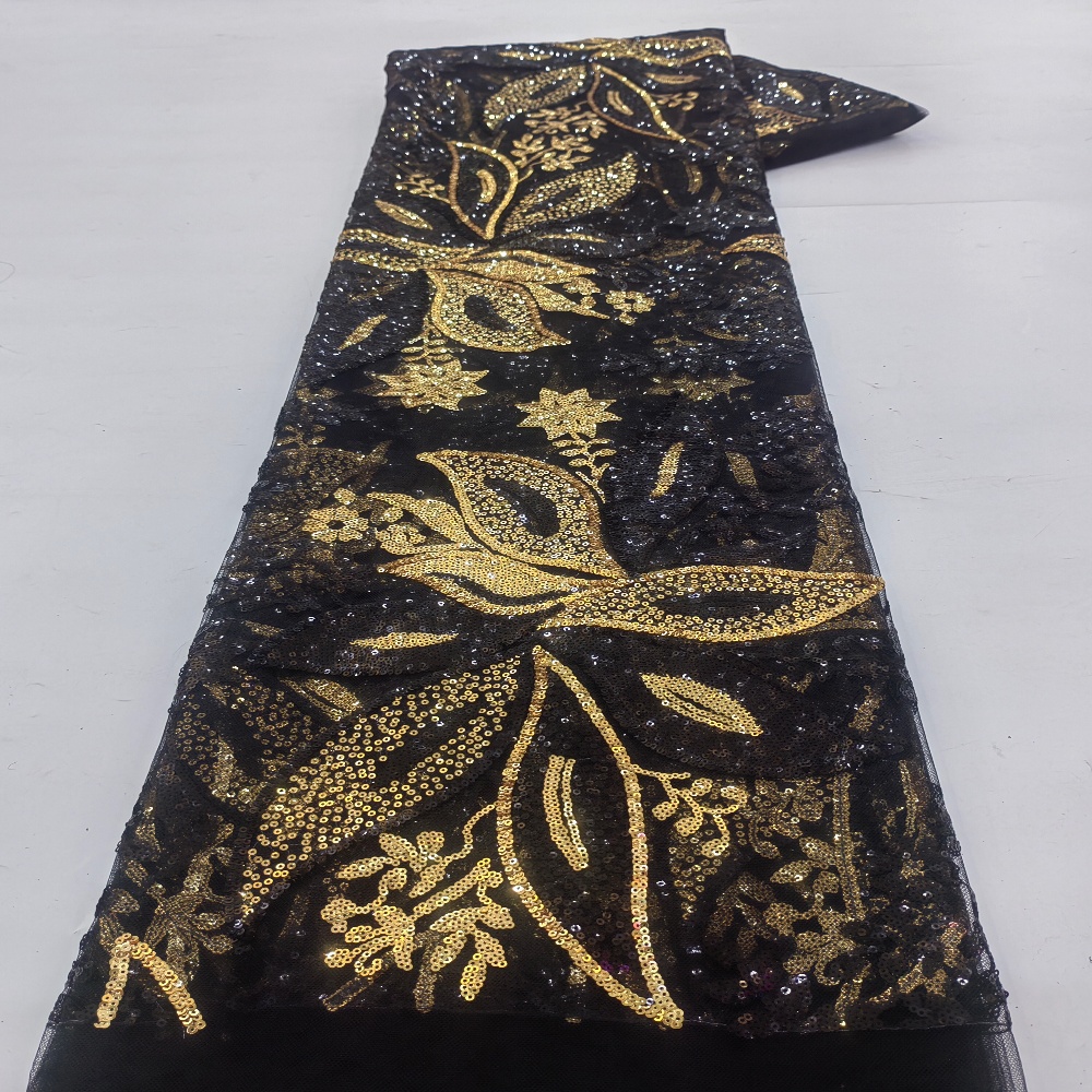 French Mesh Lace 2026 Fabrics  - Embroidery Net Dress reseña y precio