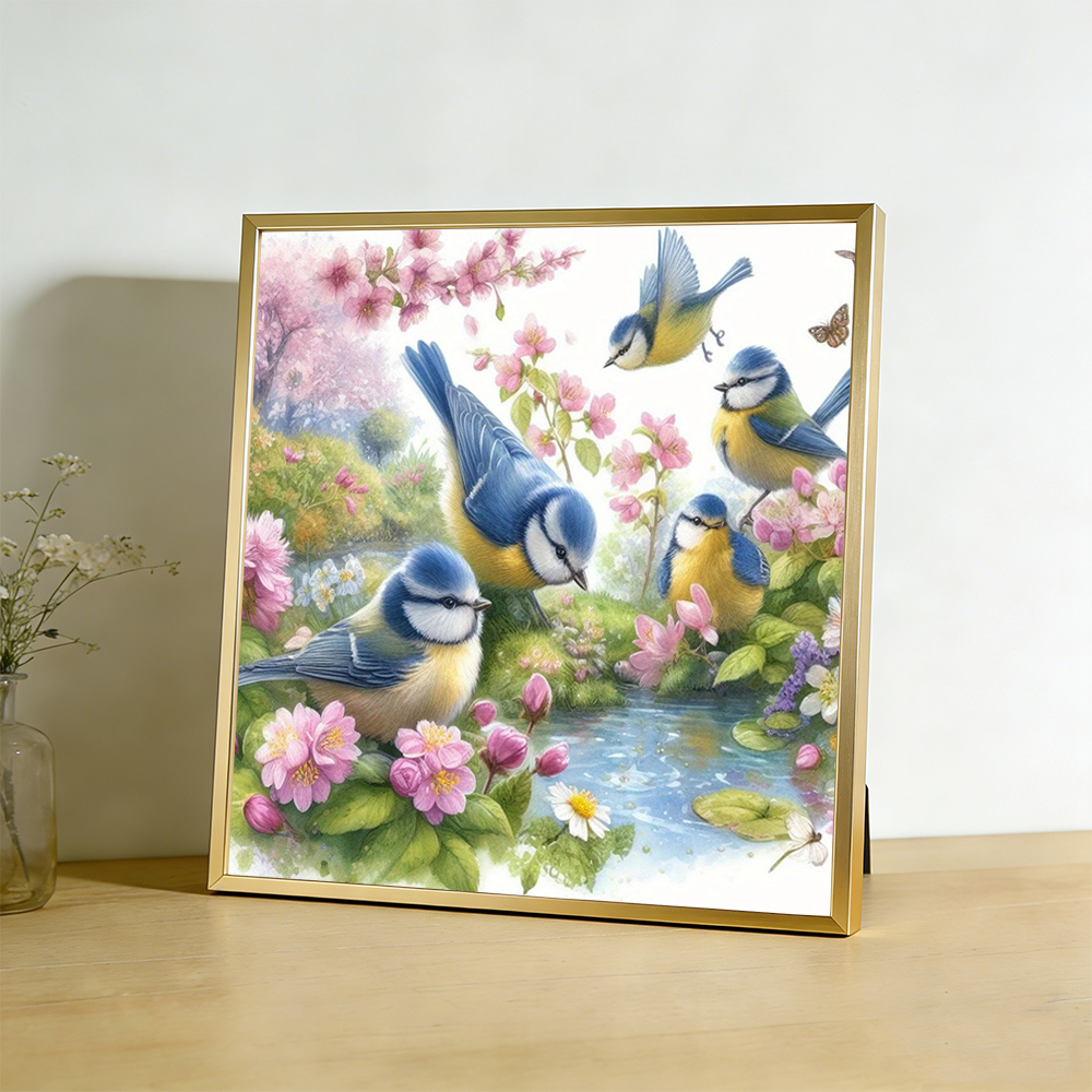 Cross Stitch Bird Animal Embro - Embroidery Guide Paper reseña y precio