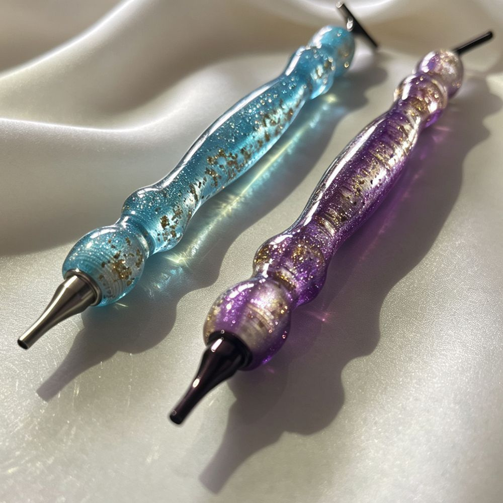 New Shiny Blue/Purple Gold Foi - Embroidery Painting reseña y precio