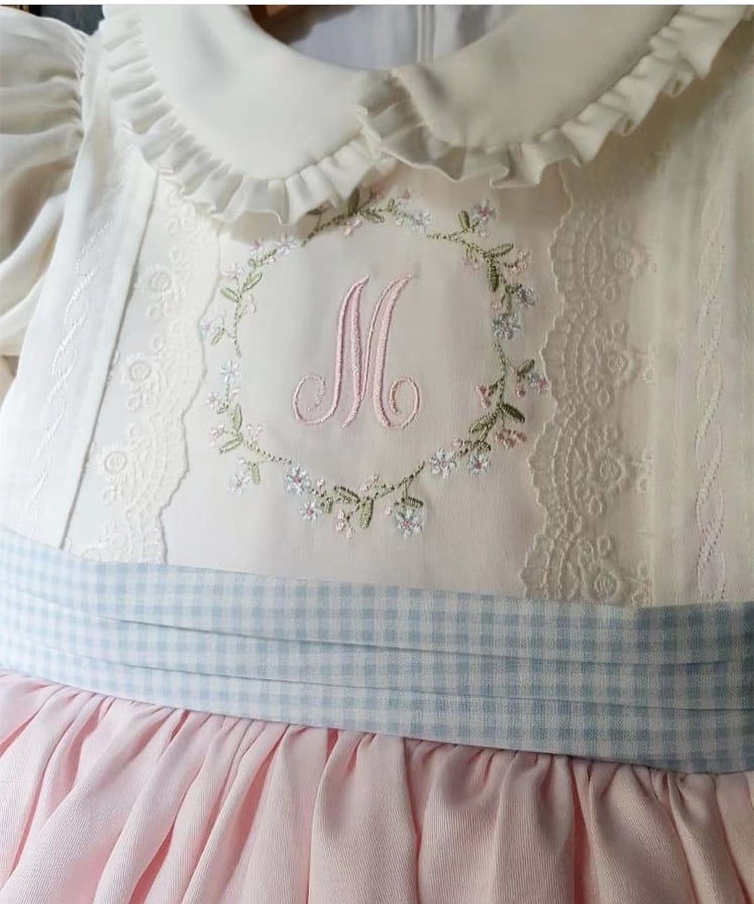Baby Girl Summer Pink Rabbit E - Embroidery Rabbit reseña y precio