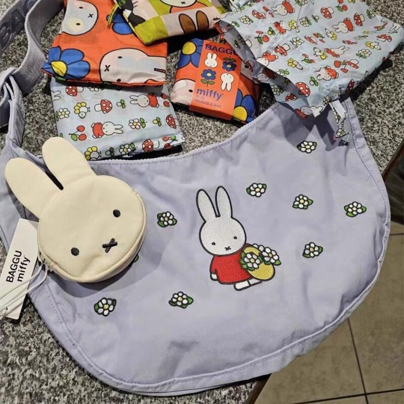 Miffy Rabbit Crossbody Bag Car - Embroidery Rabbit reseña y precio