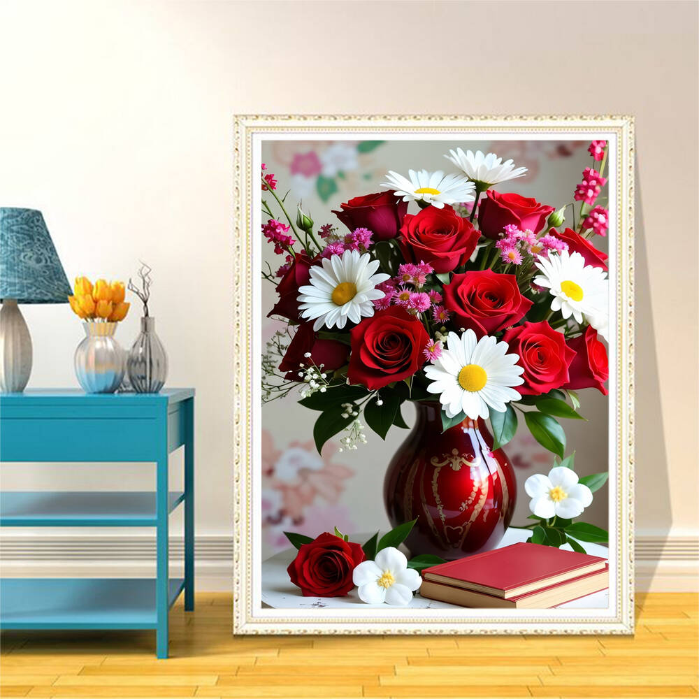 5D DIY Diamond Embroidery Rose - Embroidery Flower reseña y precio